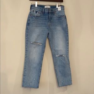 A&F Mid Rise Boyfriend Jeans